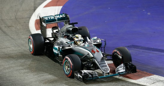 GP Singapuru 2016 - piątkowe treningi