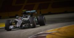 GP Singapuru - kwalifikacje: Rekordowo szybki Rosberg, klska Vettela