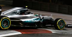 GP Singapuru - 3. trening: Rosberg minimalnie przed Verstappenem