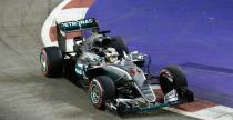 GP Singapuru - kwalifikacje: Rekordowo szybki Rosberg, klska Vettela