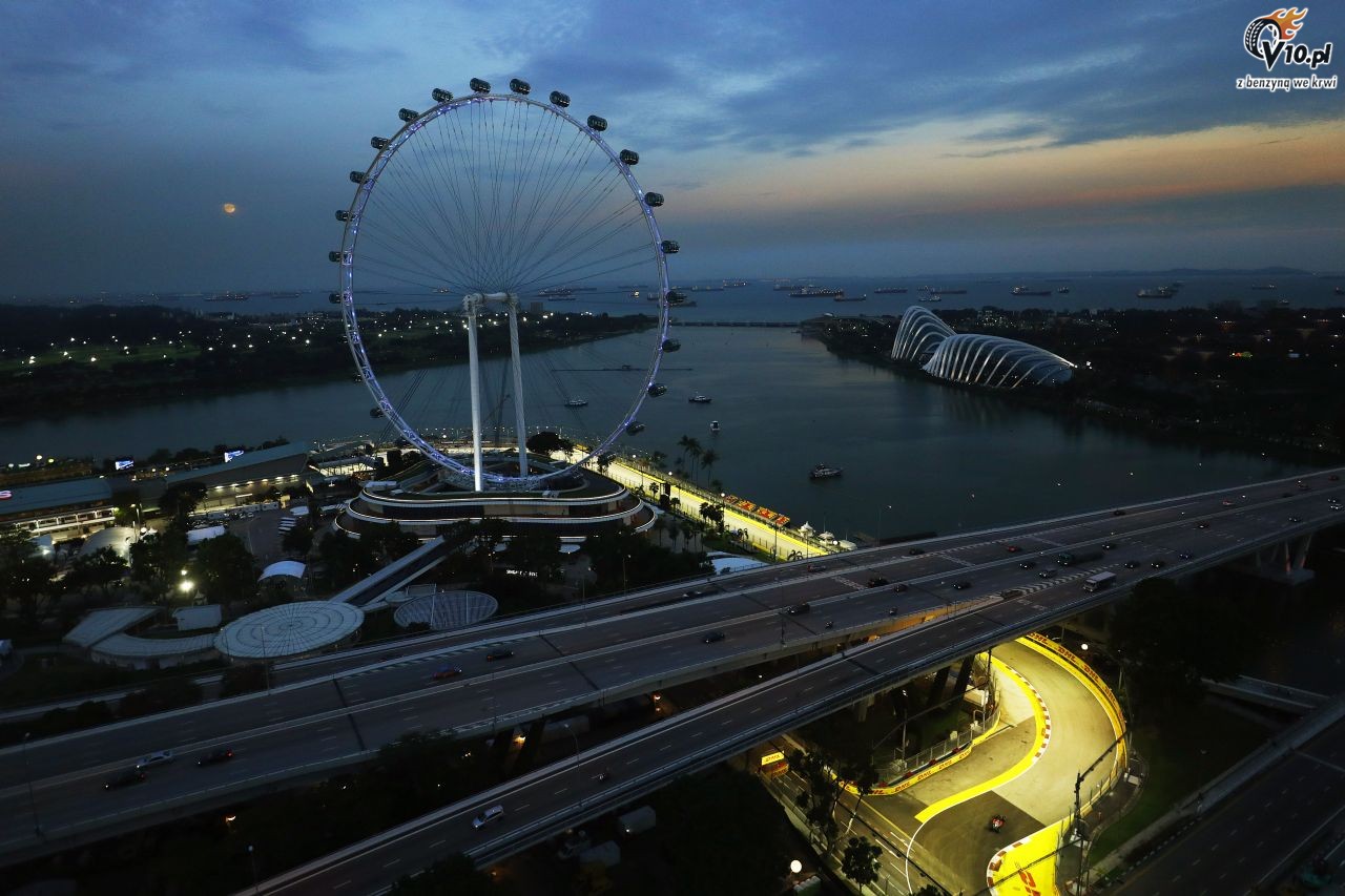 GP Singapuru 2016 - pitkowe treningi