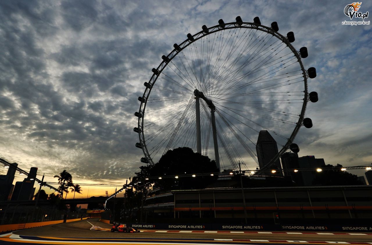 GP Singapuru 2016 - pitkowe treningi
