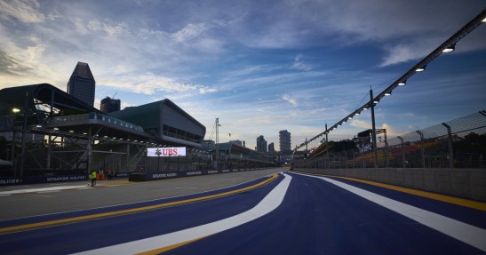 GP Singapuru 2016 - przygotowania