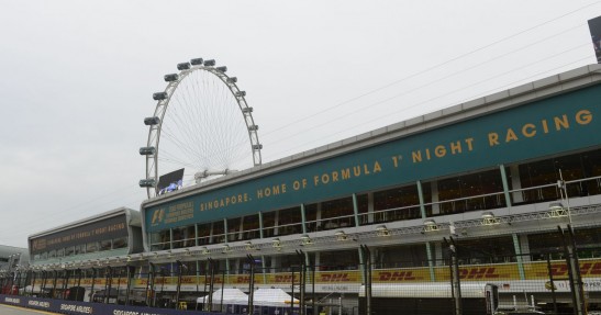 GP Singapuru 2016 - przygotowania