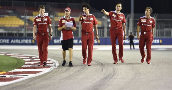 GP Singapuru 2016 - przygotowania