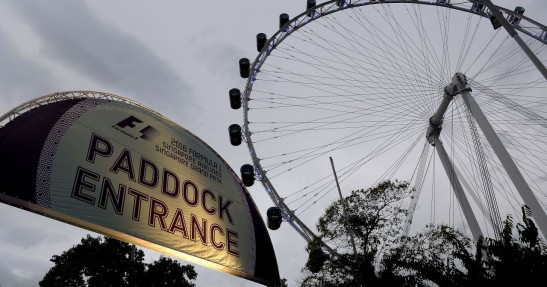 GP Singapuru 2016 - przygotowania