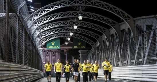 GP Singapuru 2016 - przygotowania