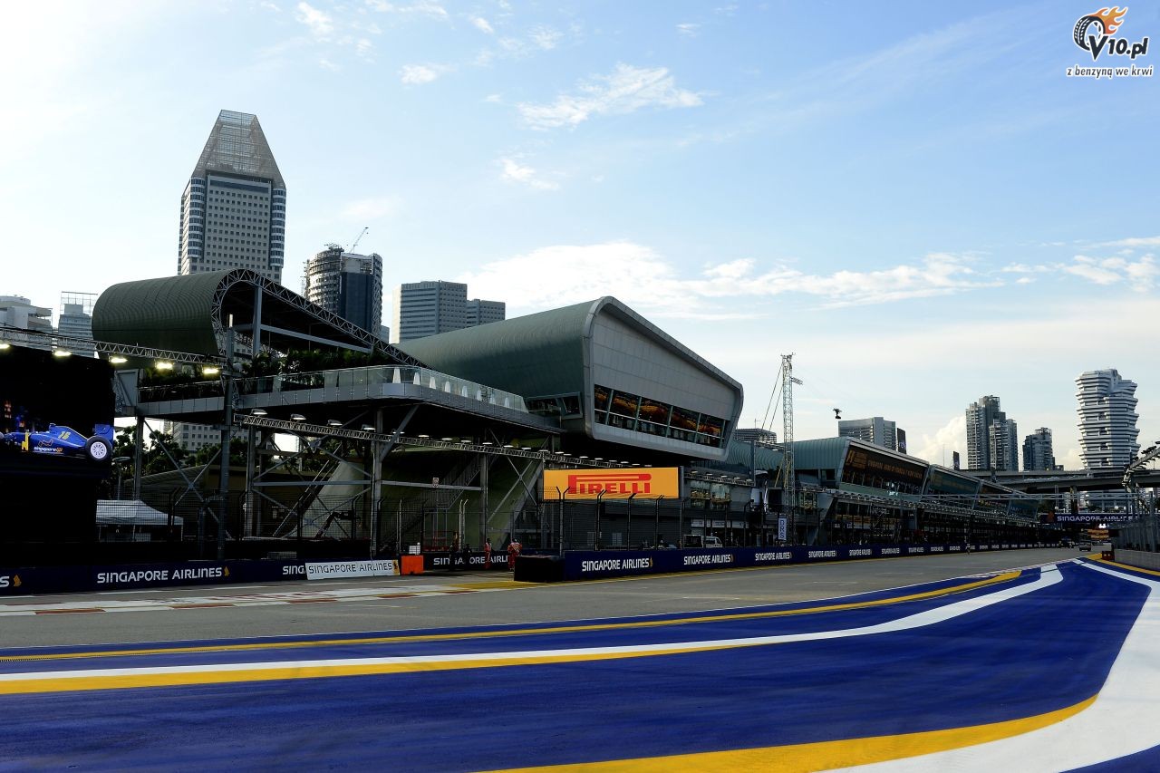GP Singapuru 2016 - przygotowania