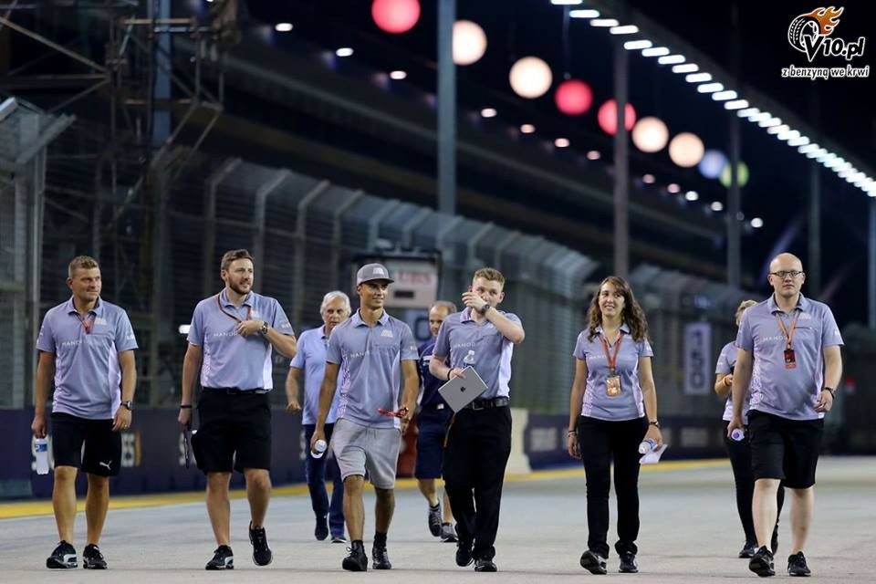 GP Singapuru 2016 - przygotowania