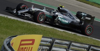 GP Węgier - kwalifikacje: Rosberg pokonuje Hamiltona w zamieszaniu...