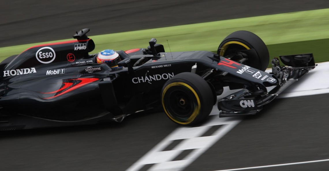 Testy F1 po GP Wielkiej Brytanii: Alonso najszybszy pierwszego dnia