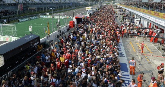 GP Włoch 2016 - przygotowania