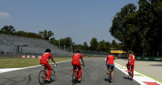 GP Włoch 2016 - przygotowania