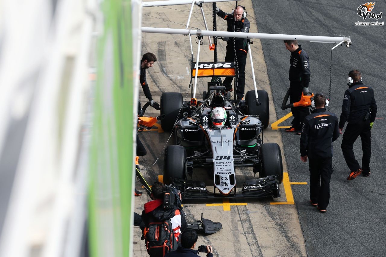 Testy F1 przed sezonem 2016 - Barcelona I - dzie 1/4