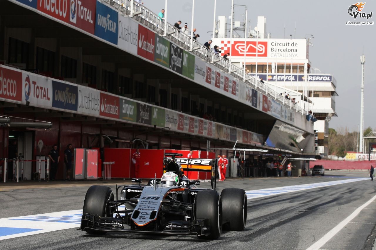 Testy F1 przed sezonem 2016 - Barcelona I - dzie 1/4