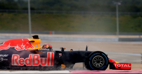 Testy deszczowych opon w F1 na Paul Ricard