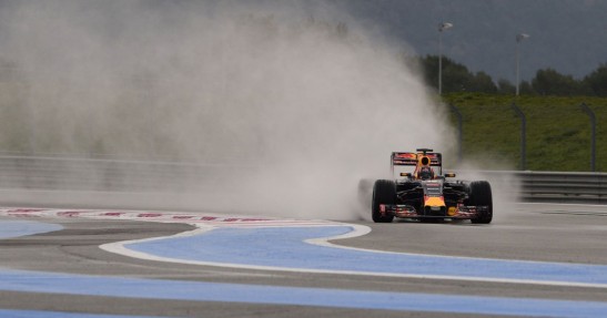 Testy deszczowych opon w F1 na Paul Ricard
