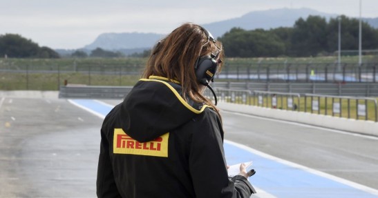 Testy deszczowych opon w F1 na Paul Ricard