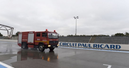 Testy deszczowych opon w F1 na Paul Ricard