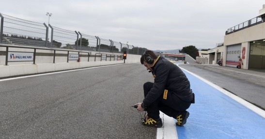 Testy deszczowych opon w F1 na Paul Ricard