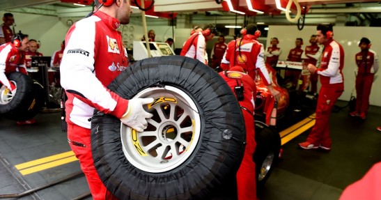 Testy deszczowych opon w F1 na Paul Ricard