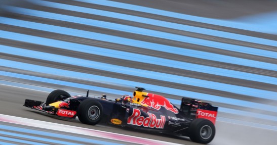 Testy deszczowych opon w F1 na Paul Ricard