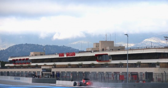 Testy deszczowych opon w F1 na Paul Ricard