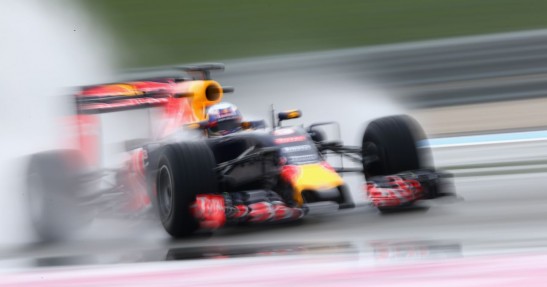 Testy deszczowych opon w F1 na Paul Ricard