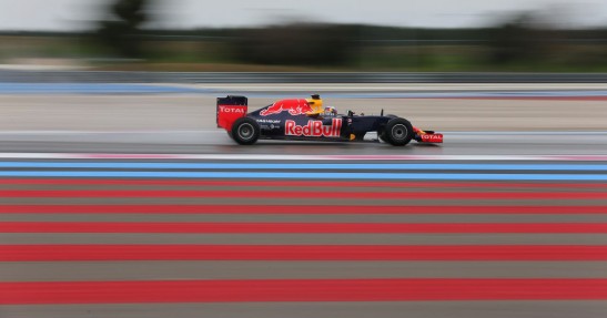 Testy deszczowych opon w F1 na Paul Ricard