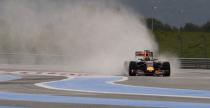 Testy deszczowych opon w F1 na Paul Ricard