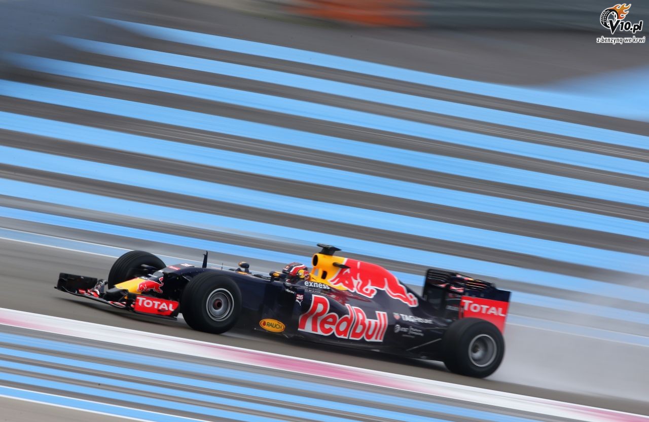 Testy deszczowych opon w F1 na Paul Ricard