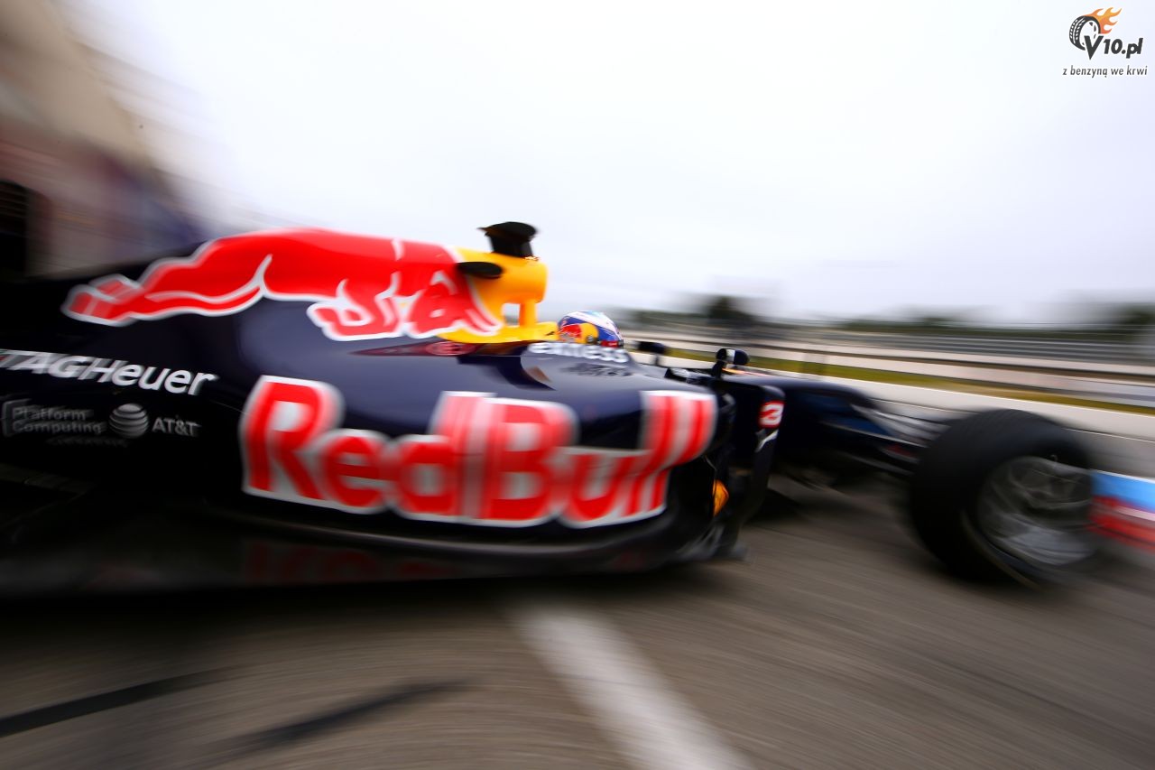 Testy deszczowych opon w F1 na Paul Ricard