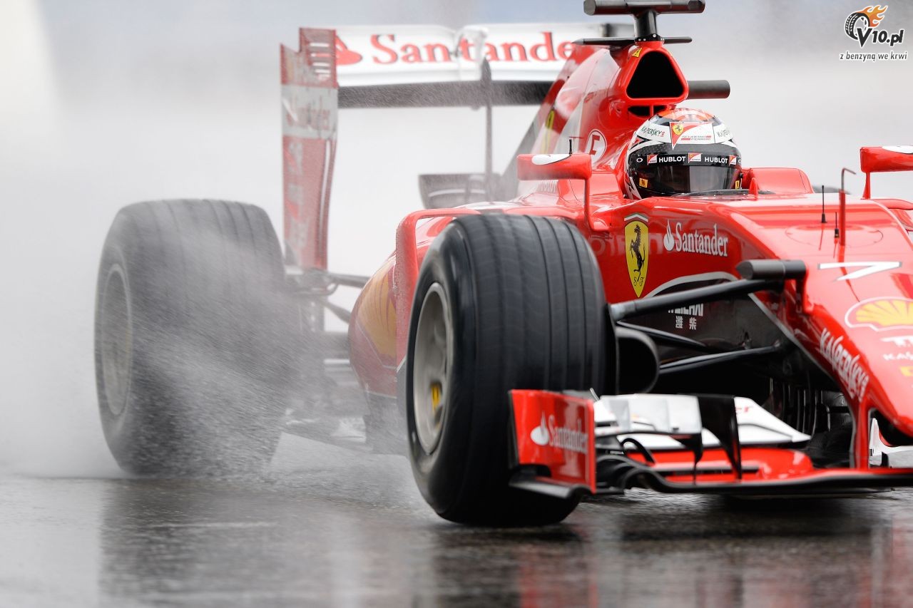 Testy deszczowych opon w F1 na Paul Ricard