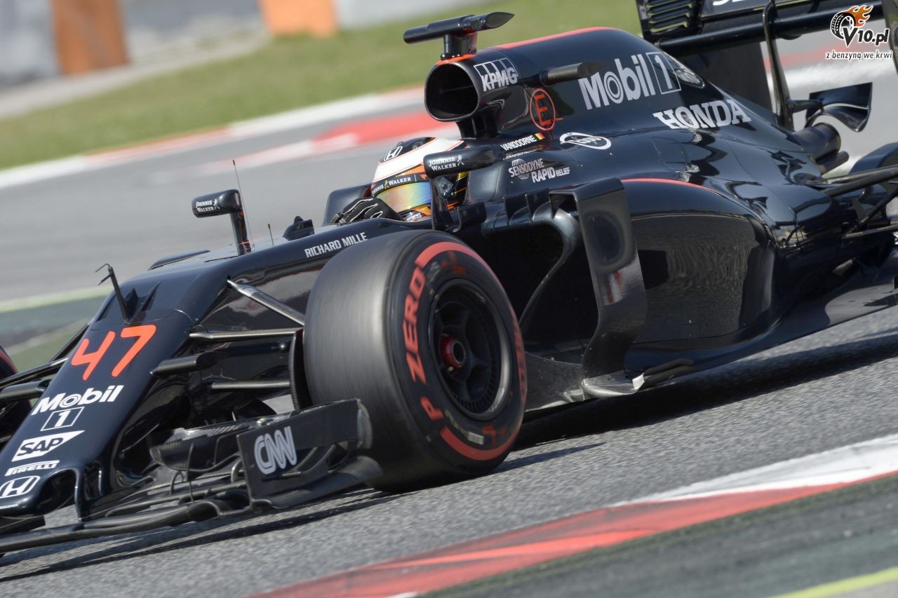 Testy F1 po GP Hiszpanii 2016