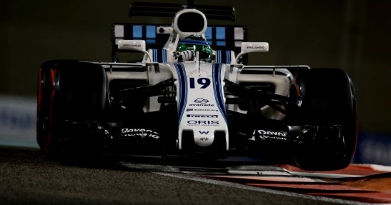 Testy F1 po GP Abu Zabi - rozkład jazdy kierowców