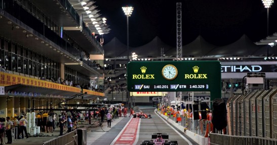 GP Abu Zabi 2017 - treningi i kwalifikacje