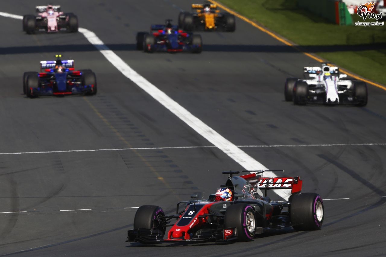GP Australii 2017 - wycig
