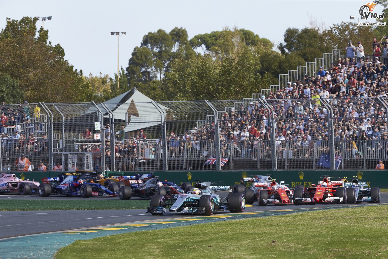 GP Australii 2017 - wycig