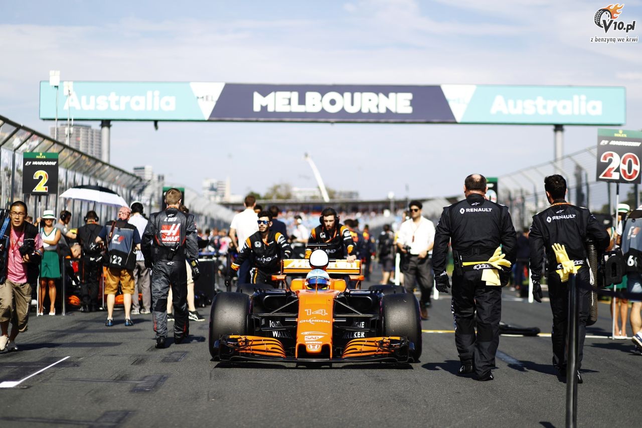 GP Australii 2017 - wycig