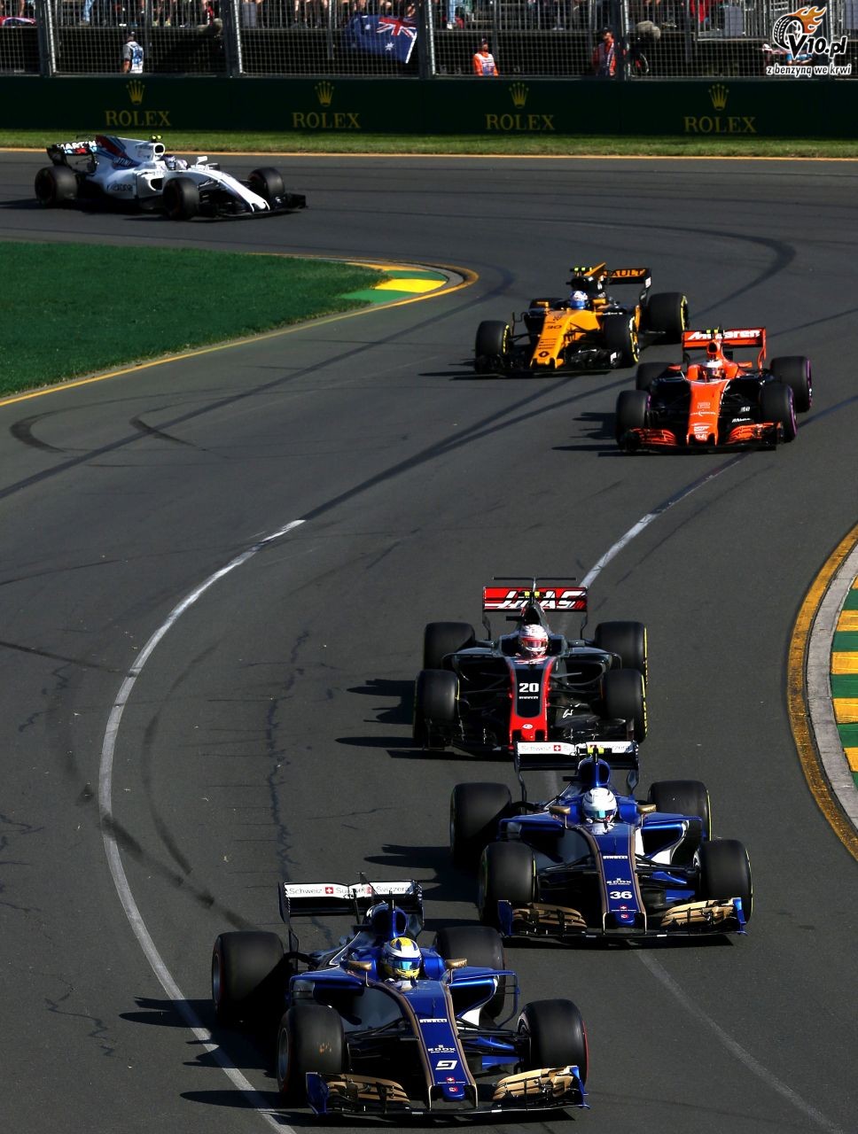 GP Australii 2017 - wycig