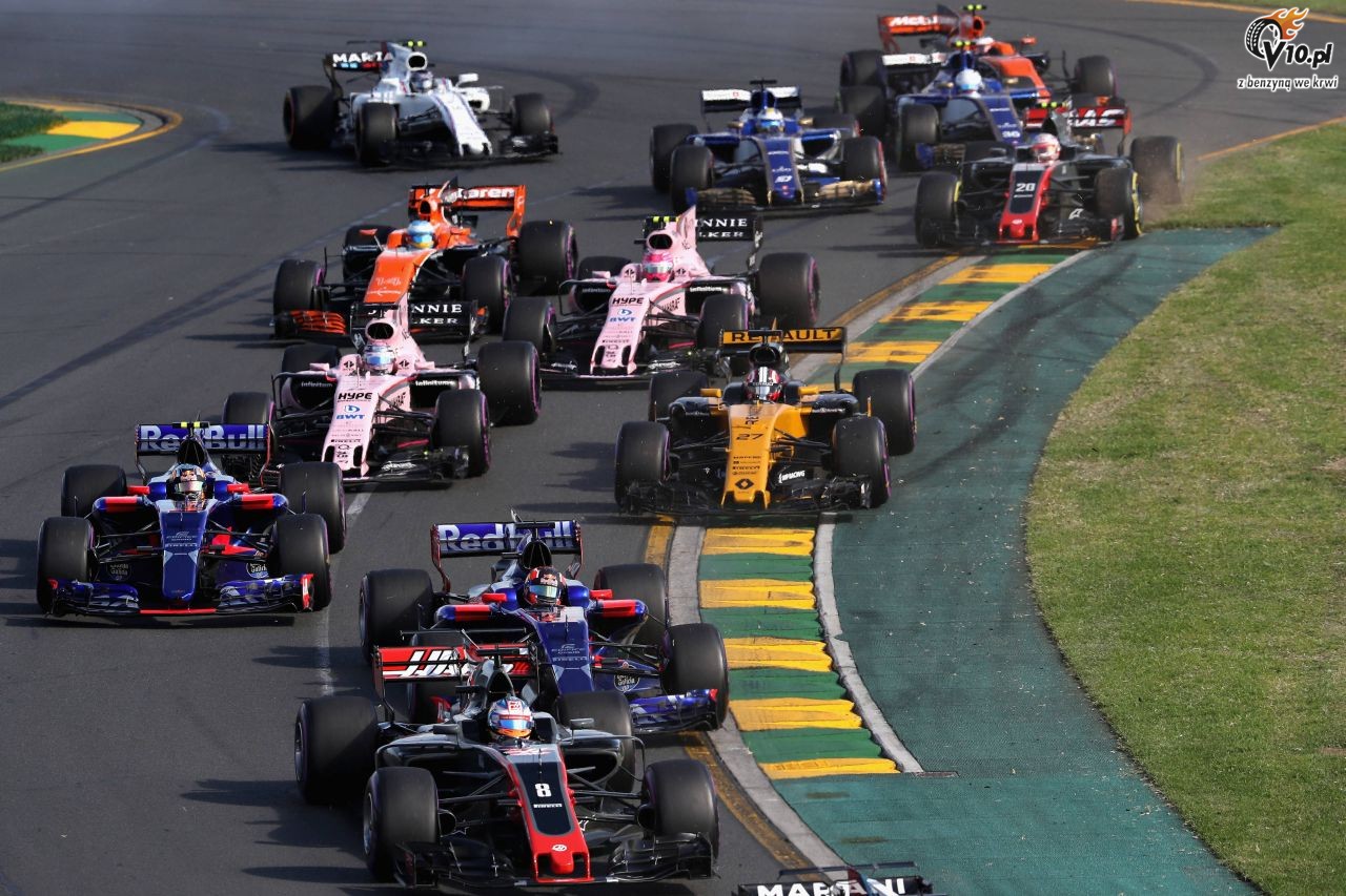 GP Australii 2017 - wycig