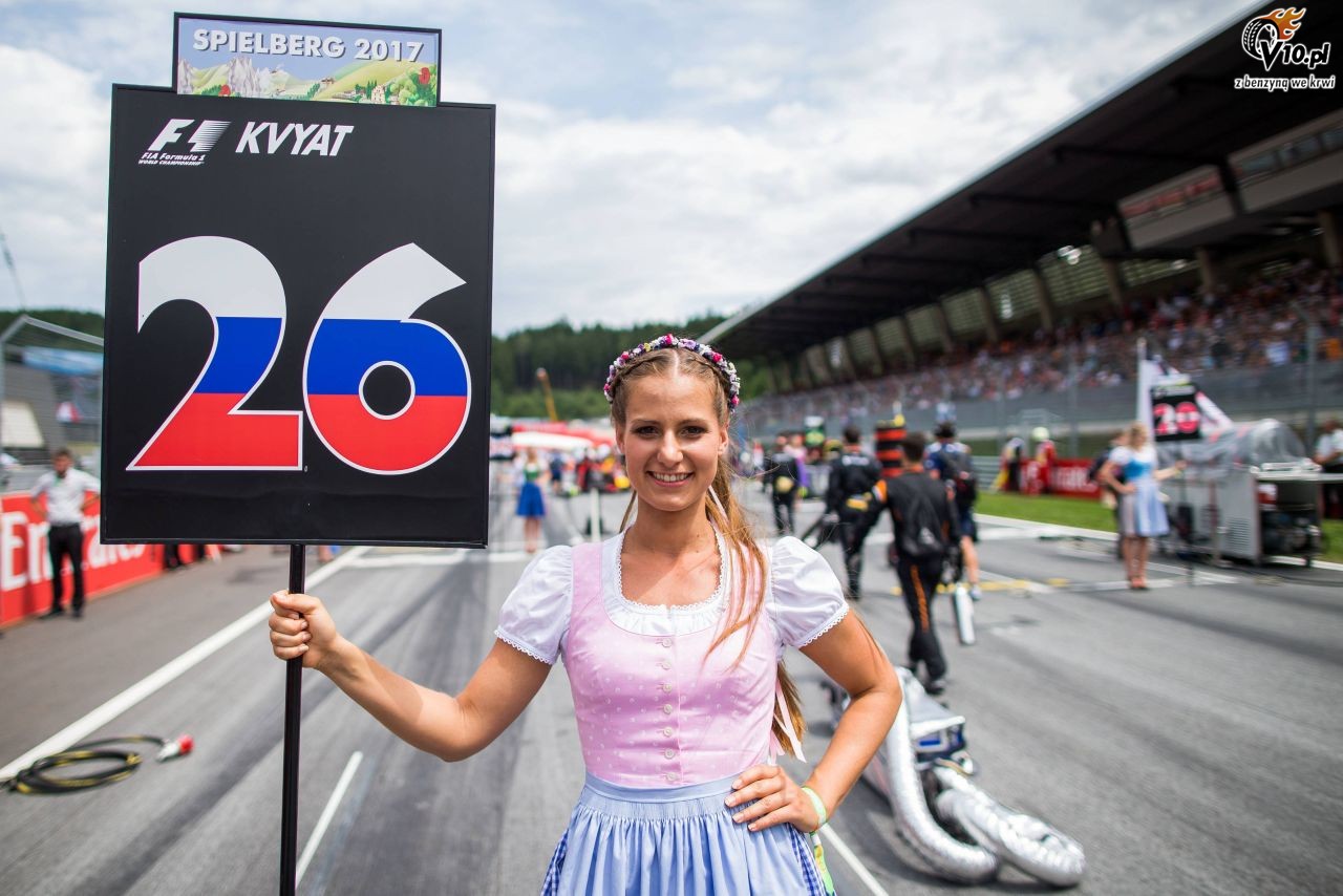 GP Austrii 2017 - wycig