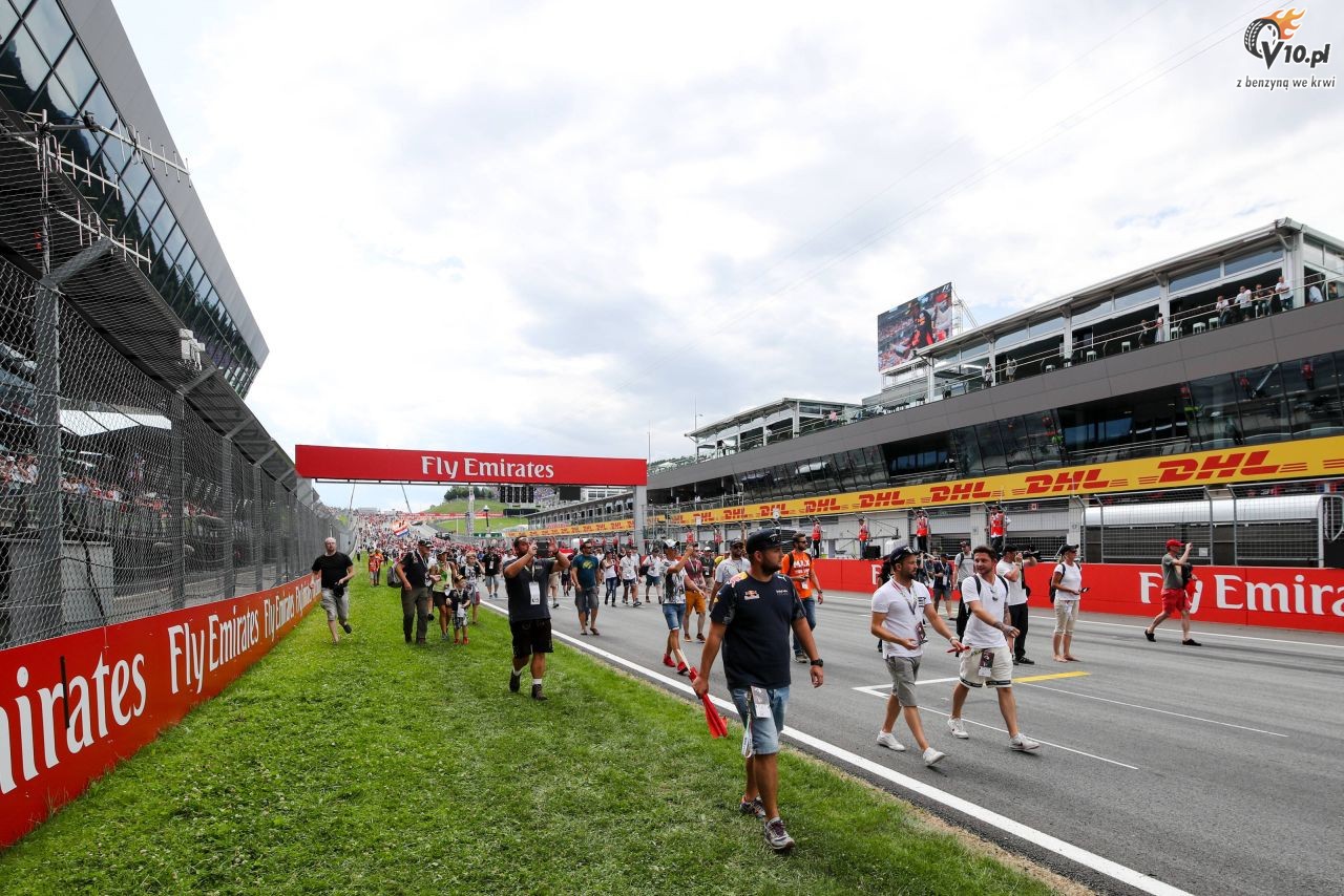 GP Austrii 2017 - wycig