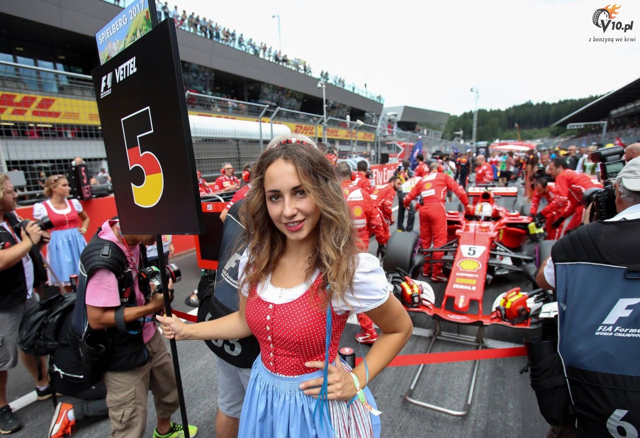 GP Austrii 2017 - wycig