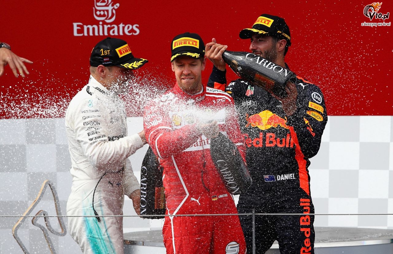 GP Austrii 2017 - wycig