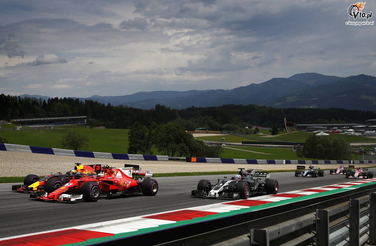 GP Austrii 2017 - wycig