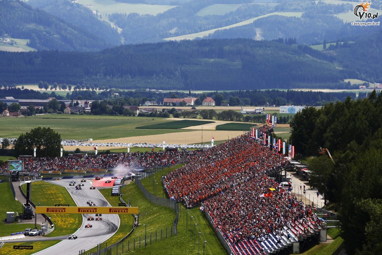 GP Austrii 2017 - wycig