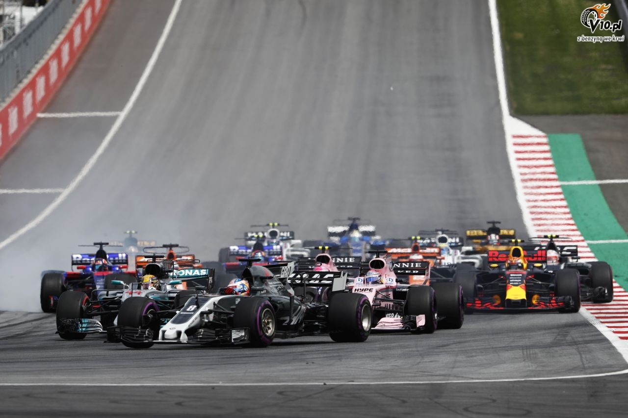 GP Austrii 2017 - wycig