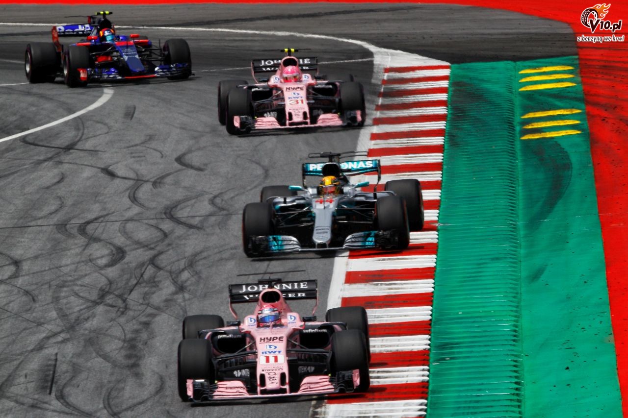 GP Austrii 2017 - wycig