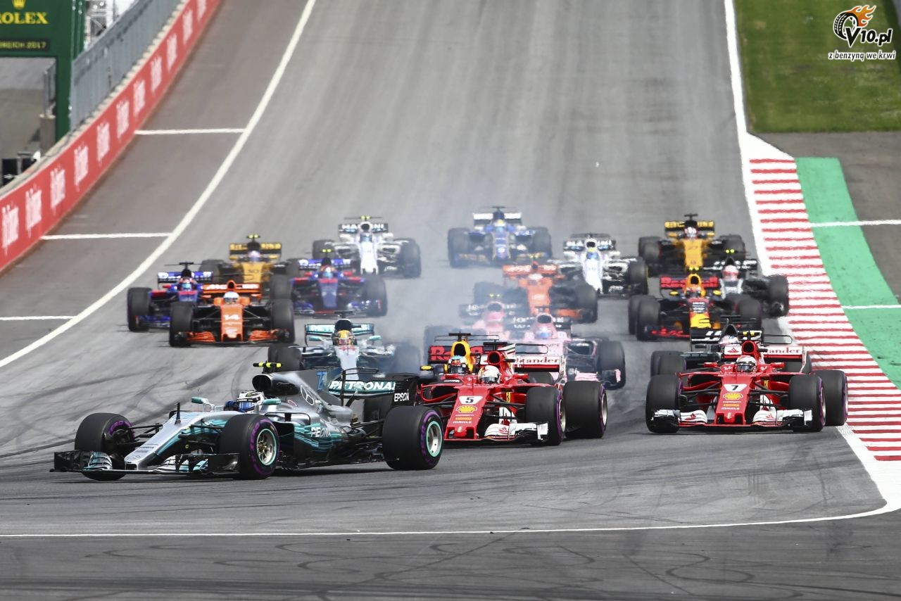 GP Austrii 2017 - wycig